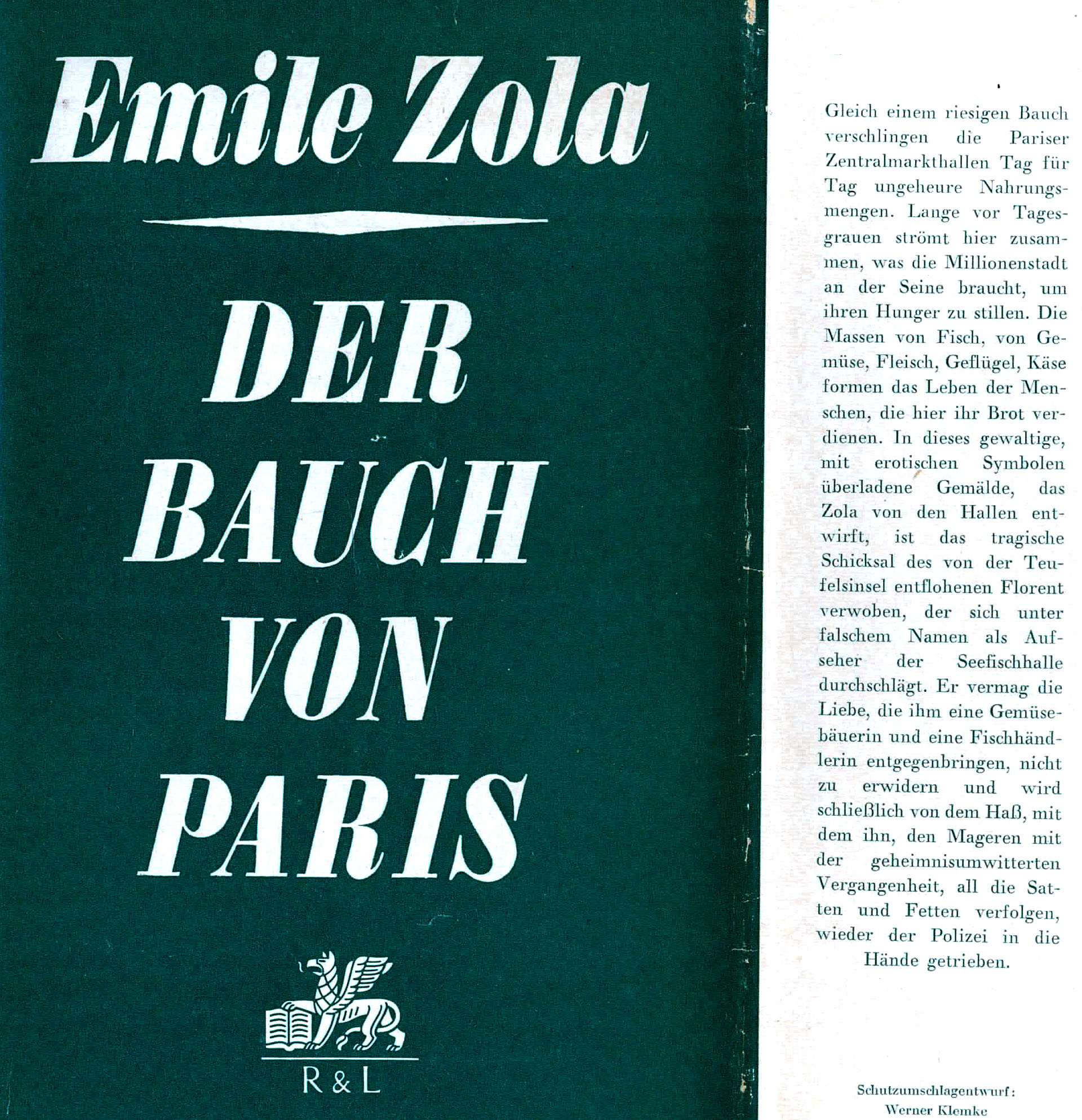 Der Bauch von Paris - Zola, Emile